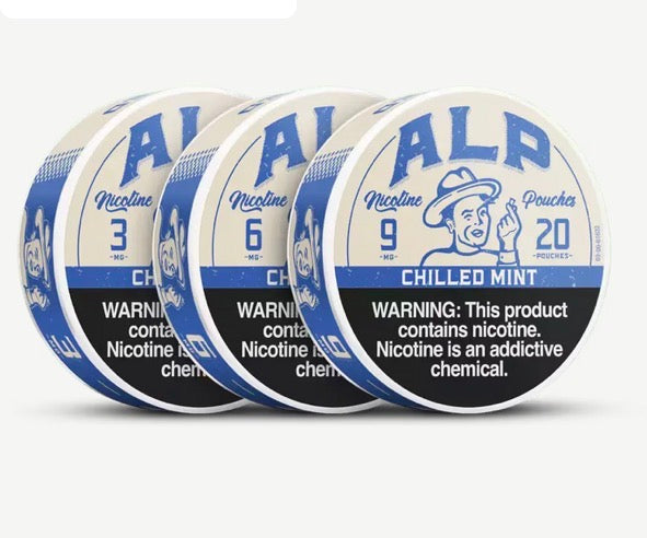 ALP NIC Chilled Mint Pouches 5pks