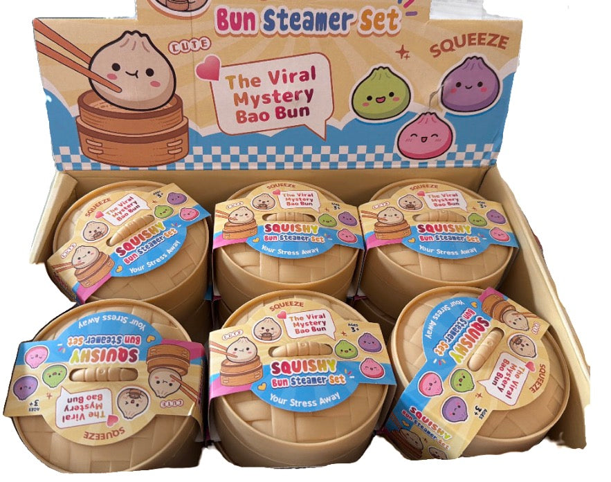 Squishy Bun Steamer set 12ct