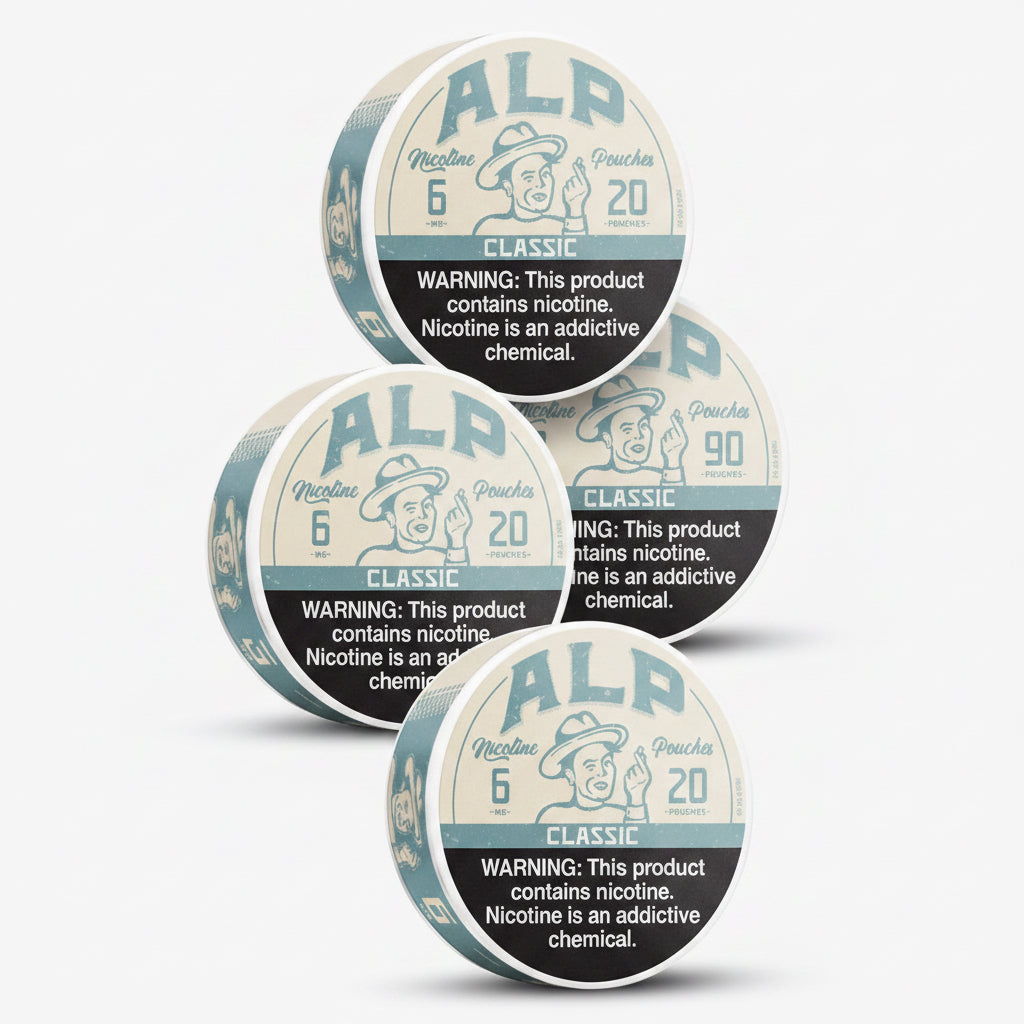 ALP Classic Nicotine Pouches 3mg/6mg/9mg 5pk