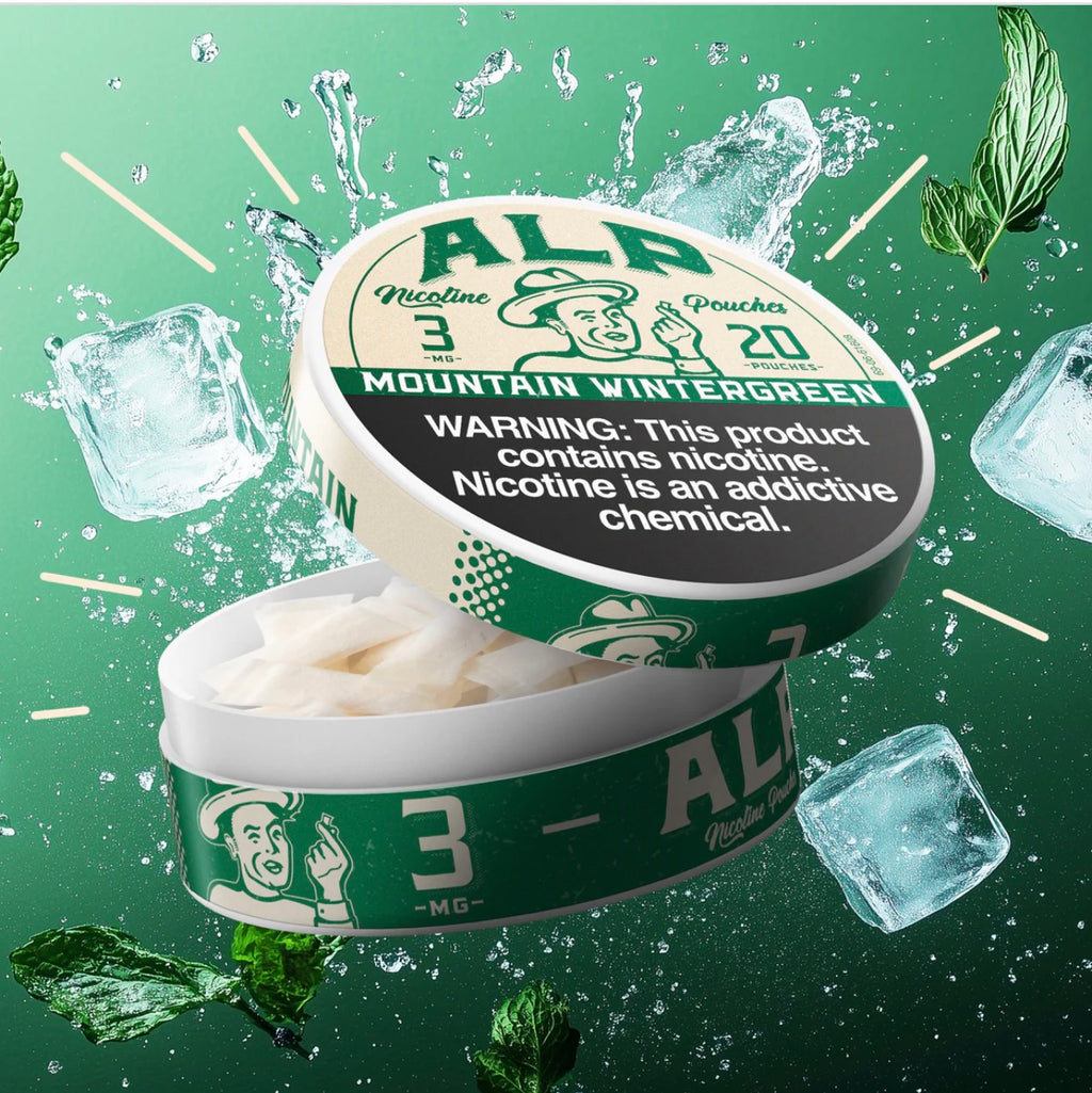 ALP Mountain Wintergreen Nicotine Pouches 5pks