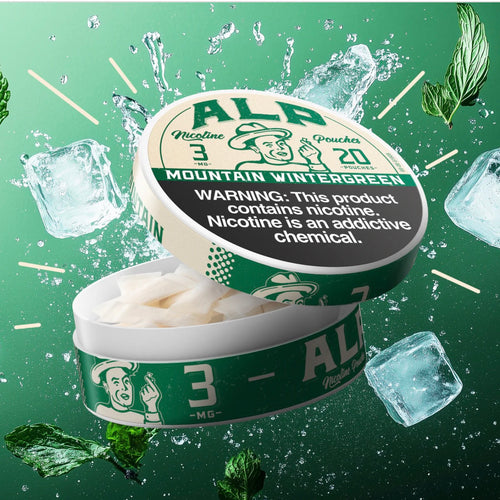 ALP Mountain Wintergreen Nicotine Pouches 5pks