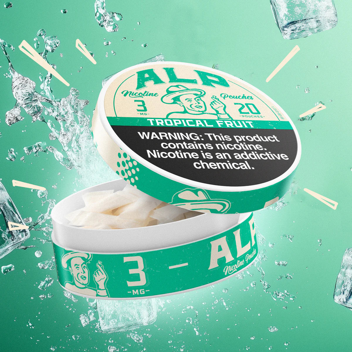ALP Tropical Fruit Nicotine Pouches 5pks