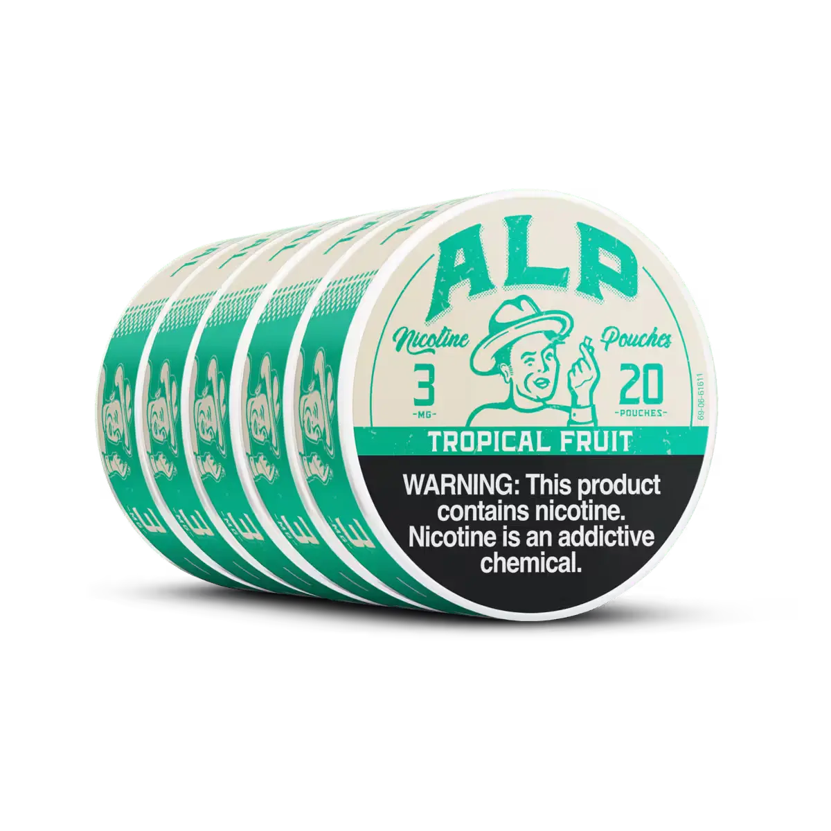 ALP Tropical Fruit Nicotine Pouches 5pks